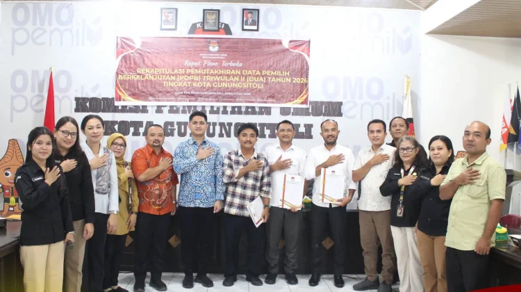 Rapat Pleno Rekapitulasi PPDB Kota Gunungsitoli Triwulan II Tahun 2026