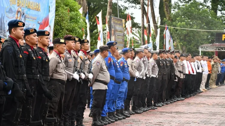 Momen Wali Kota Gunungsitoli Hadiri Syukuran HUT Bhayangkara ke-80