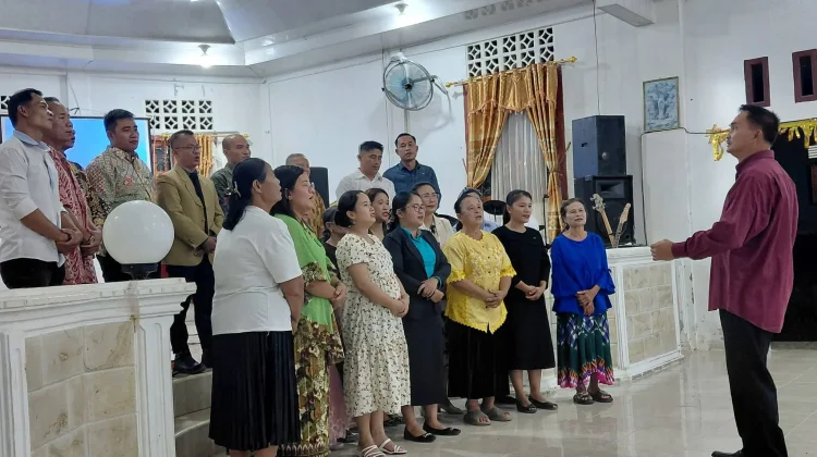 KLPP ONKP Gelar Kebaktian Kebangunan Iman di Lahomi