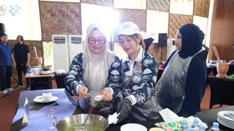 Ketua PKK Ikuti Ladies Program dan Fun Cooking di Medan