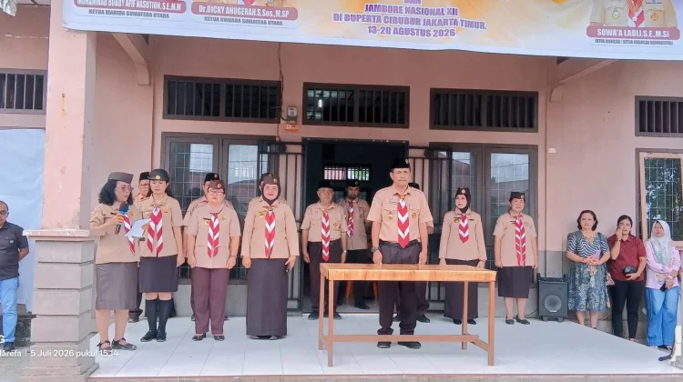 Kontingen Kwarcab Gunungsitoli Ikuti Jambore Daerah Sumatera Utara ke - VI
