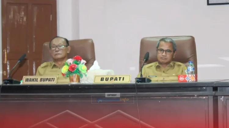 Bupati Nias Hadiri Rapat Paripurna DPRD Penyampaian Pandangan Umum Fraksi-fraksi
