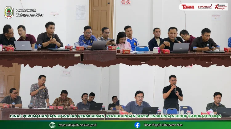PKP2LH Gelar Rapat Koordinasi Penyusunan Dokumen SLHD Kabupaten Nias