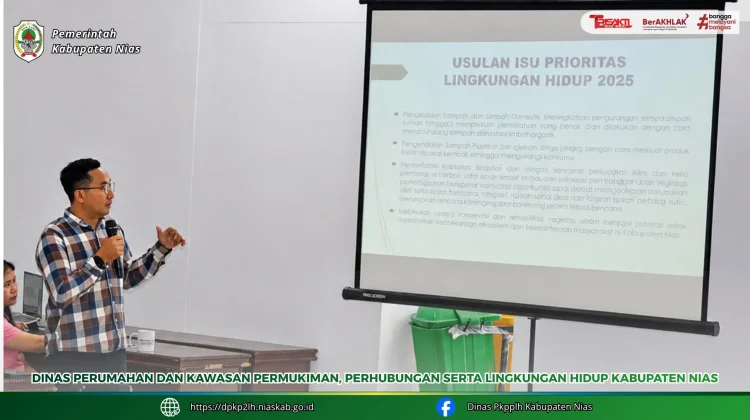 PKP2LH Gelar Rapat Koordinasi Penyusunan Dokumen SLHD Kabupaten Nias