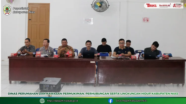 PKP2LH Gelar Rapat Koordinasi Penyusunan Dokumen SLHD Kabupaten Nias