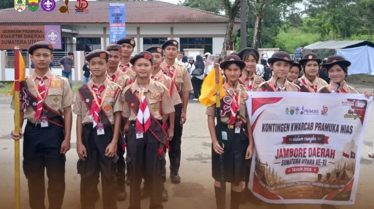 Gladi Upacara Pembukaan Jambore Daerah XI Gerakan Pramuka Sumatera Utara 2026