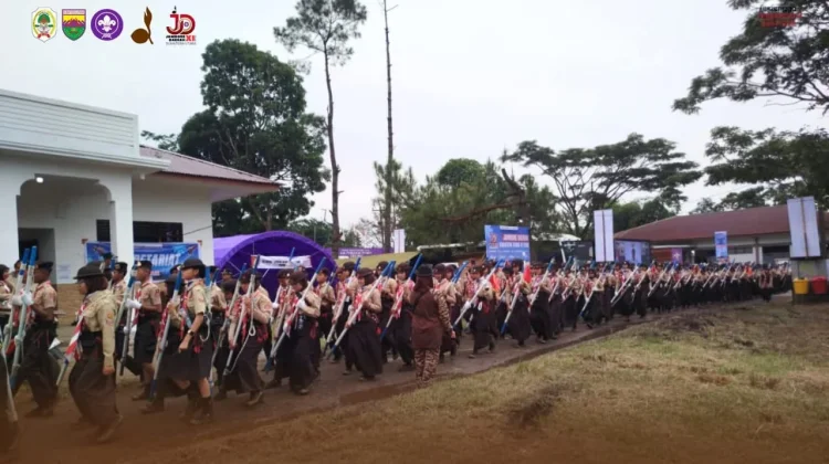 Gladi Upacara Pembukaan Jambore Daerah XI Gerakan Pramuka Sumatera Utara 2026