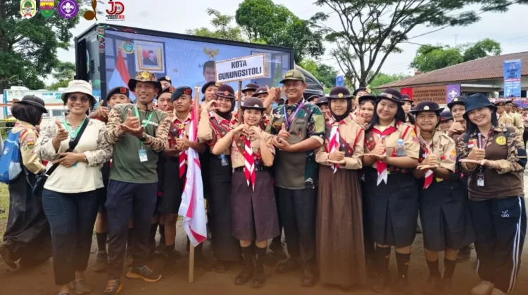 Gladi Upacara Pembukaan Jambore Daerah XI Gerakan Pramuka Sumatera Utara 2026