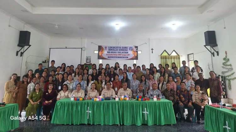 BPH ONKP Hadiri Lokakarya Guru Sekolah Minggu Se-Nias Selatan