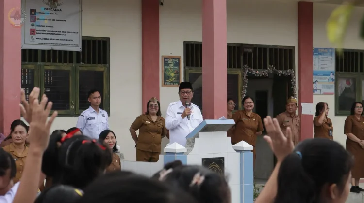 Pemkot Gunungsitoli Kawal Hari Pertama MPLS 2026 dan Gerakan GAMAS