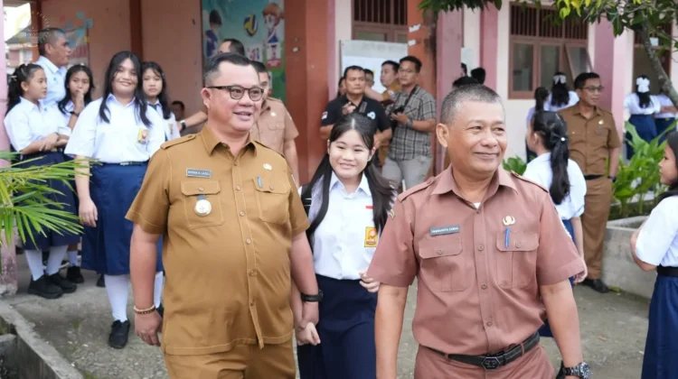 Pemkot Gunungsitoli Kawal Hari Pertama MPLS 2026 dan Gerakan GAMAS