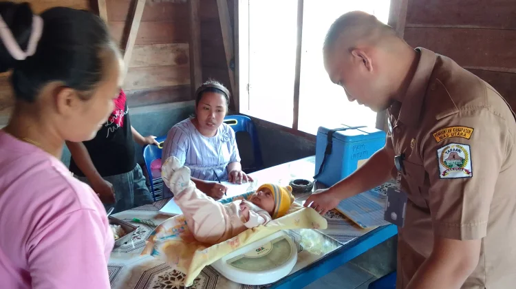 Posyandu Singa Muzoi Gelar Pelayanan Rutin Bulanan