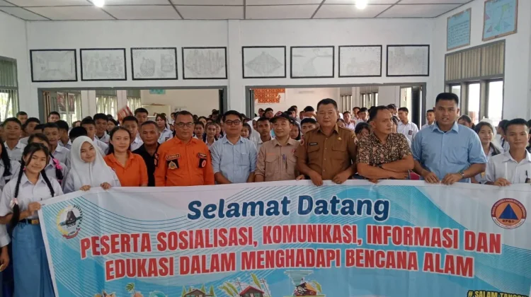 Sosialiasi KIE Rawan Bencana di SMA Negeri 2 Gunungsitoli