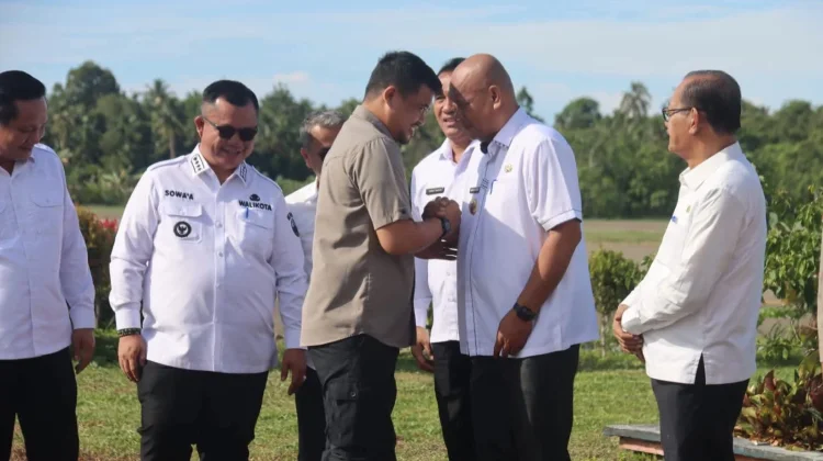 Bupati Nias Utara Bersama Kepala Daerah se-Kepulauan Nias Sambut Kunjungan Gubsu