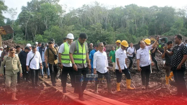 Gubernur Bobby Tinjau Lokasi Rencana Relokasi SMK Negeri 1 Gido Kabupaten Nias