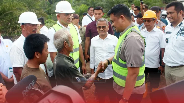 Gubernur Bobby Tinjau Lokasi Rencana Relokasi SMK Negeri 1 Gido Kabupaten Nias