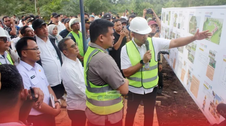 Gubernur Bobby Tinjau Lokasi Rencana Relokasi SMK Negeri 1 Gido Kabupaten Nias