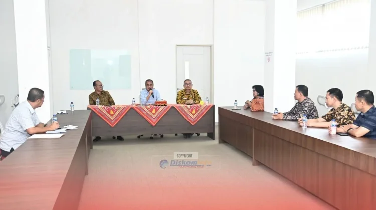 Audiensi Panitia Sidang Sinode AM XII Gereja Amin ke Pemkab Nias
