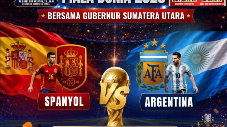 Gubernur Sumut Ajak Warga Nias Nobar Final Piala Dunia 2026