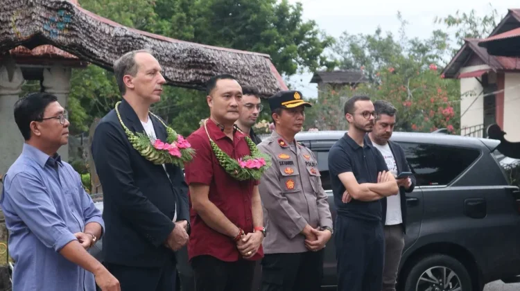 Sekda Gunungsitoli Dampingi Kunjungan Diplomatik Dubes Prancis ke MPN