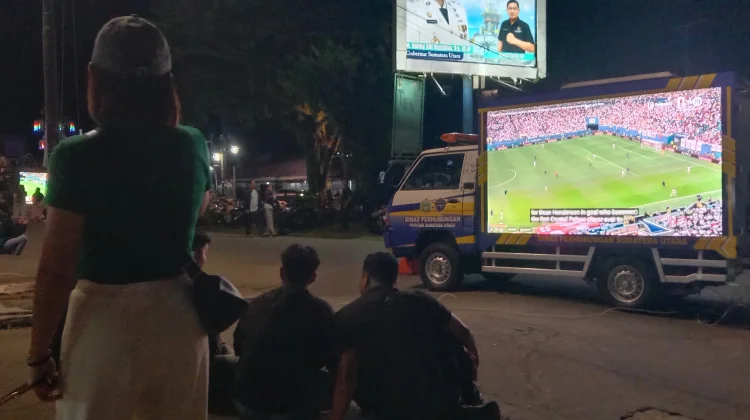 Stand UMKM Turut Ramaikan Nobar Piala Dunia 2026