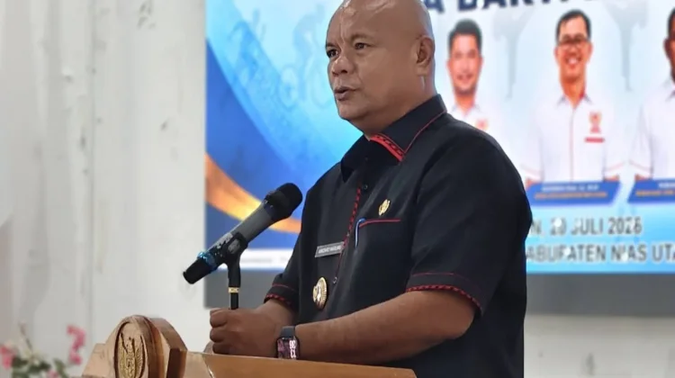 Pelantikan KONI Kabupaten Nias Utara Masa Bakti 2026-2030