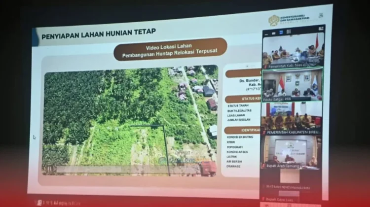 Rakor Pembahasan Pembangunan Huntap pada Wilayah Terdampak Bencana Sumatera