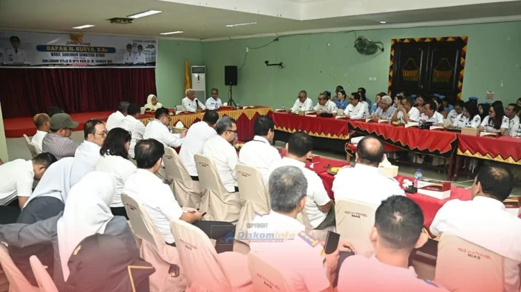 Wakil Gubernur Sumut Tinjau UPTD RSUD dr. M. Thomsen Nias