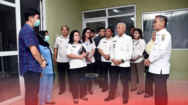 Wakil Gubernur Sumut Tinjau UPTD RSUD dr. M. Thomsen Nias