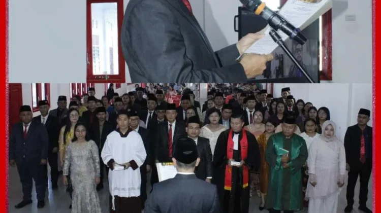 Berikut Nama Para Pejabat Struktural UNIAS yang Baru di Lantik