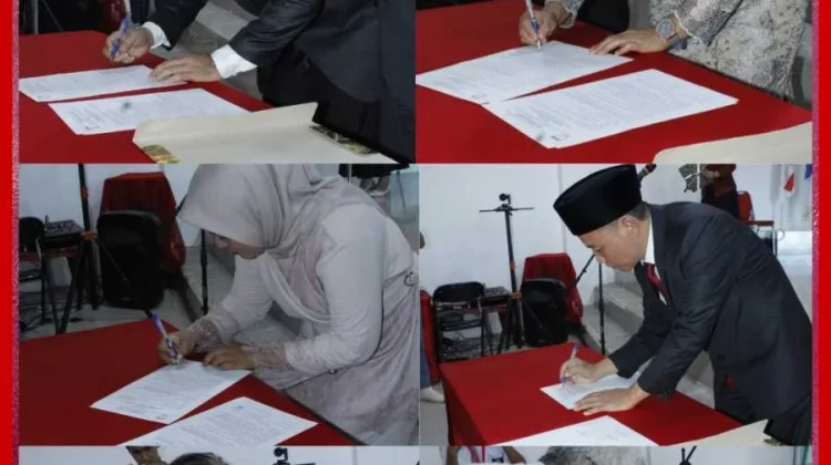 Berikut Nama Para Pejabat Struktural UNIAS yang Baru di Lantik