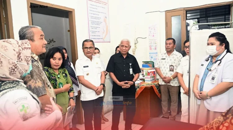 Kunjungan Kerja Wakil Gubernur Sumatera Utara ke UPTD Puskesmas Botombawo
