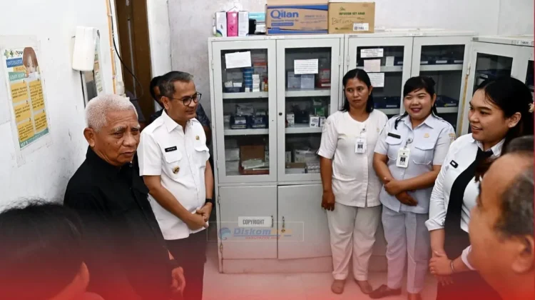 Kunjungan Kerja Wakil Gubernur Sumatera Utara ke UPTD Puskesmas Botombawo