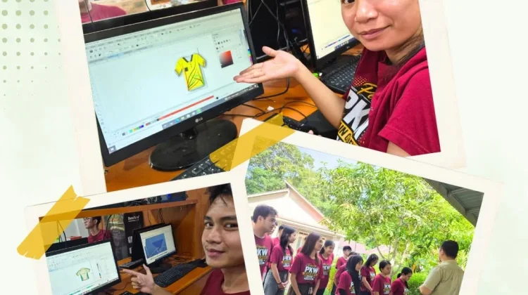 Peserta Kursus Desain Grafis Mampu Mendesain Pakaian di Corel Draw