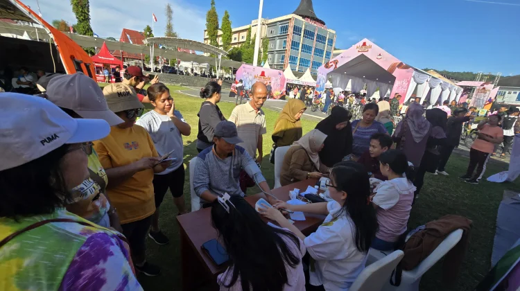 Cek Kesehatan Gratis Semarakkan Jelajah Rupiah Kepulauan Nias