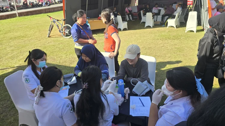 Cek Kesehatan Gratis Semarakkan Jelajah Rupiah Kepulauan Nias