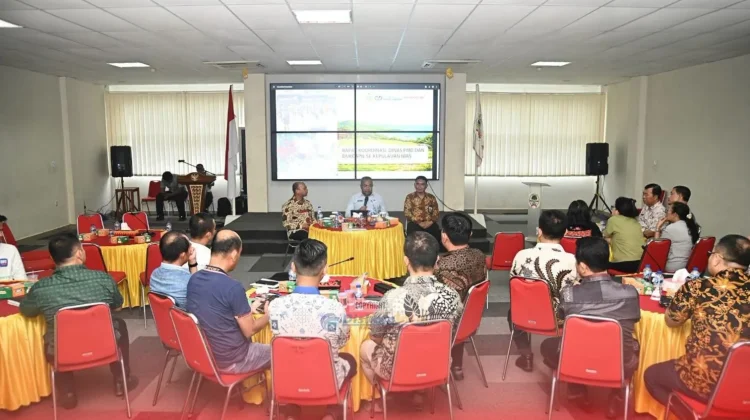 Rakor Dinas PMD Serta Dinas Kependudukan se-Kepulauan Nias