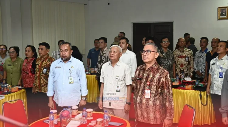 Rakor Dinas PMD Serta Dinas Kependudukan se-Kepulauan Nias