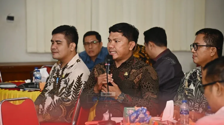 Rakor Dinas PMD Serta Dinas Kependudukan se-Kepulauan Nias
