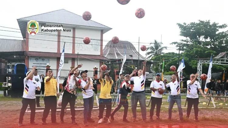 Olahraga Rekreasi Kabupaten Nias Tahun 2026 Resmi Dimulai
