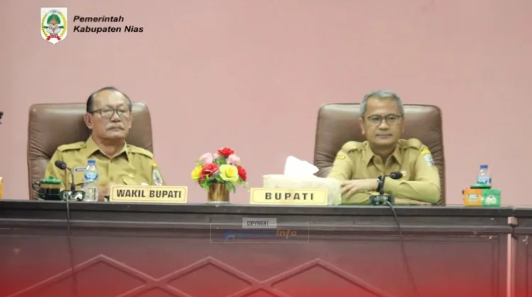 Rapat Paripurna Pertanggungjawaban Pelaksanaan APBD Kabupaten Nias T.A 2025