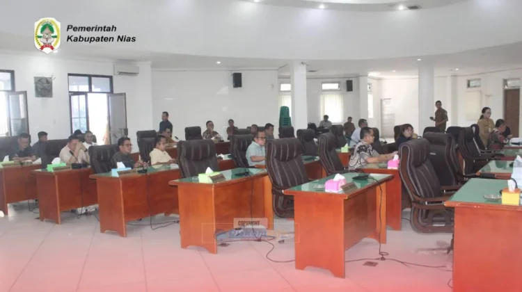 Rapat Paripurna Pertanggungjawaban Pelaksanaan APBD Kabupaten Nias T.A 2025