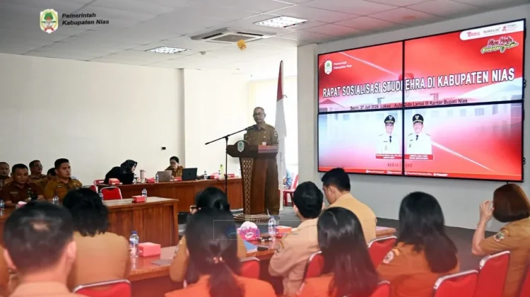 Rapat Sosialisasi Studi Environmental Health Risk Assessment Kabupaten Nias