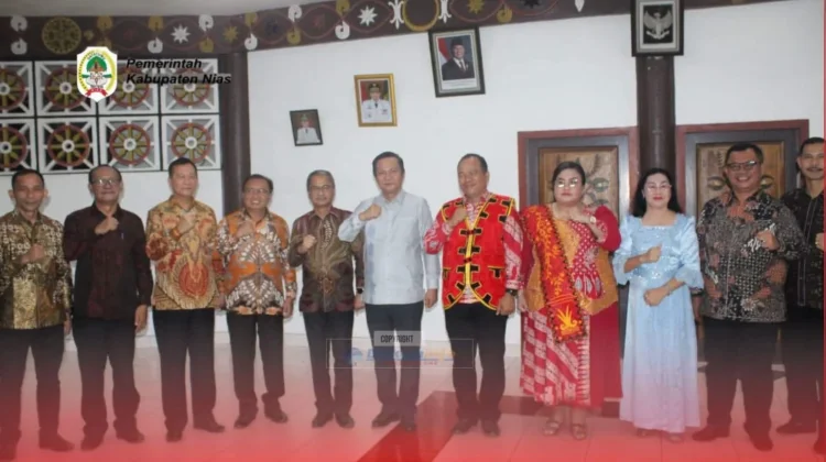 Psah Sambut Dandim 0213/Nias di Pendopo Bupati Nias