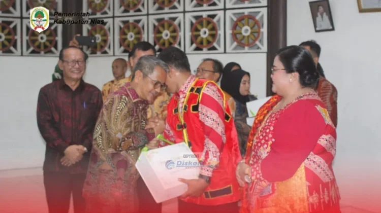 Psah Sambut Dandim 0213/Nias di Pendopo Bupati Nias