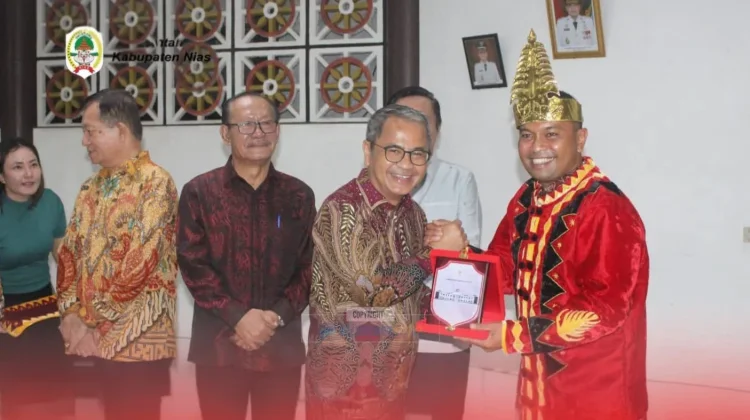 Psah Sambut Dandim 0213/Nias di Pendopo Bupati Nias