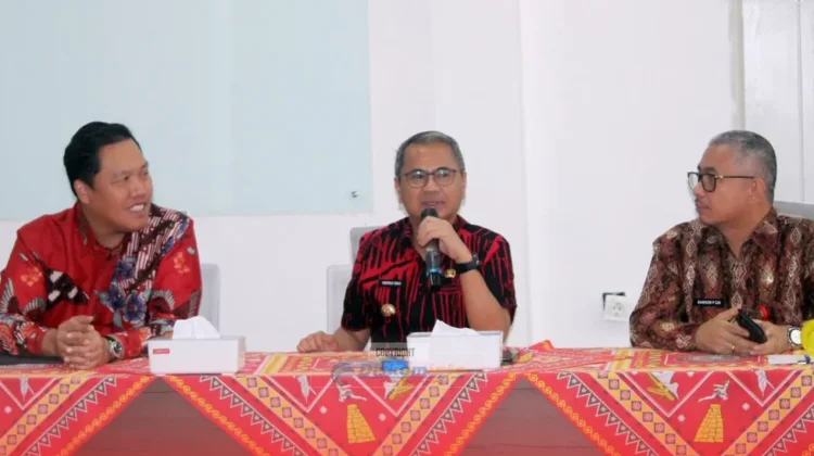 Dukung Pemberdayaan Ekonomi, Bupati Nias Terima Audensi LPS