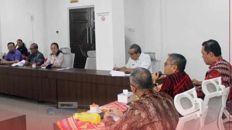 Dukung Pemberdayaan Ekonomi, Bupati Nias Terima Audensi LPS