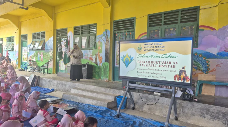 Ratusan Anak Ikut Lomba Mewarnai Semarakkan Gebyar Muktamar Nasyiatul 'Aisyiyah