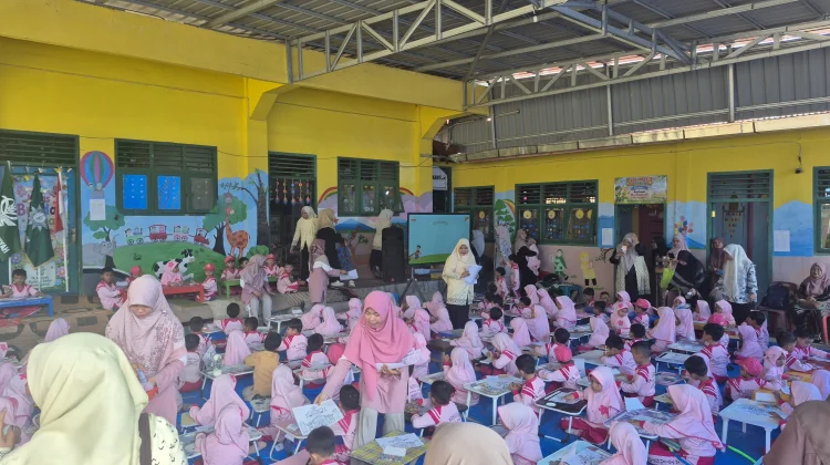 Ratusan Anak Ikut Lomba Mewarnai Semarakkan Gebyar Muktamar Nasyiatul 'Aisyiyah